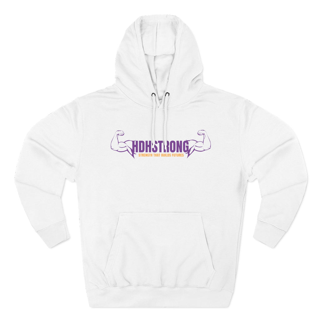 HDH Strong Hoodie — His Daughters House Support Pullover