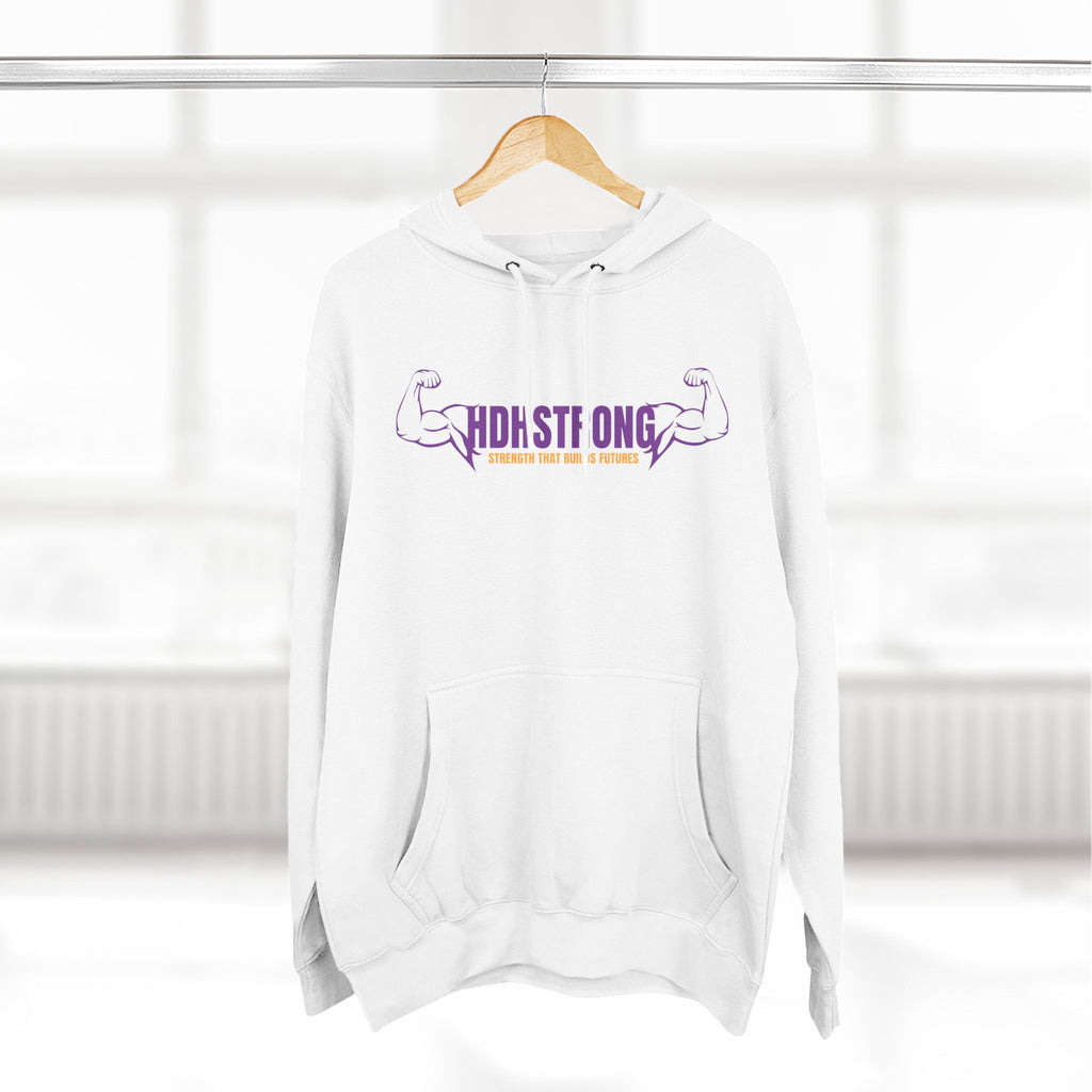HDH Strong Hoodie — His Daughters House Support Pullover