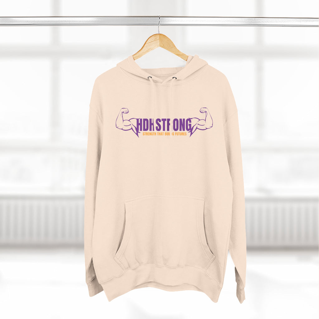 HDH Strong Hoodie — His Daughters House Support Pullover