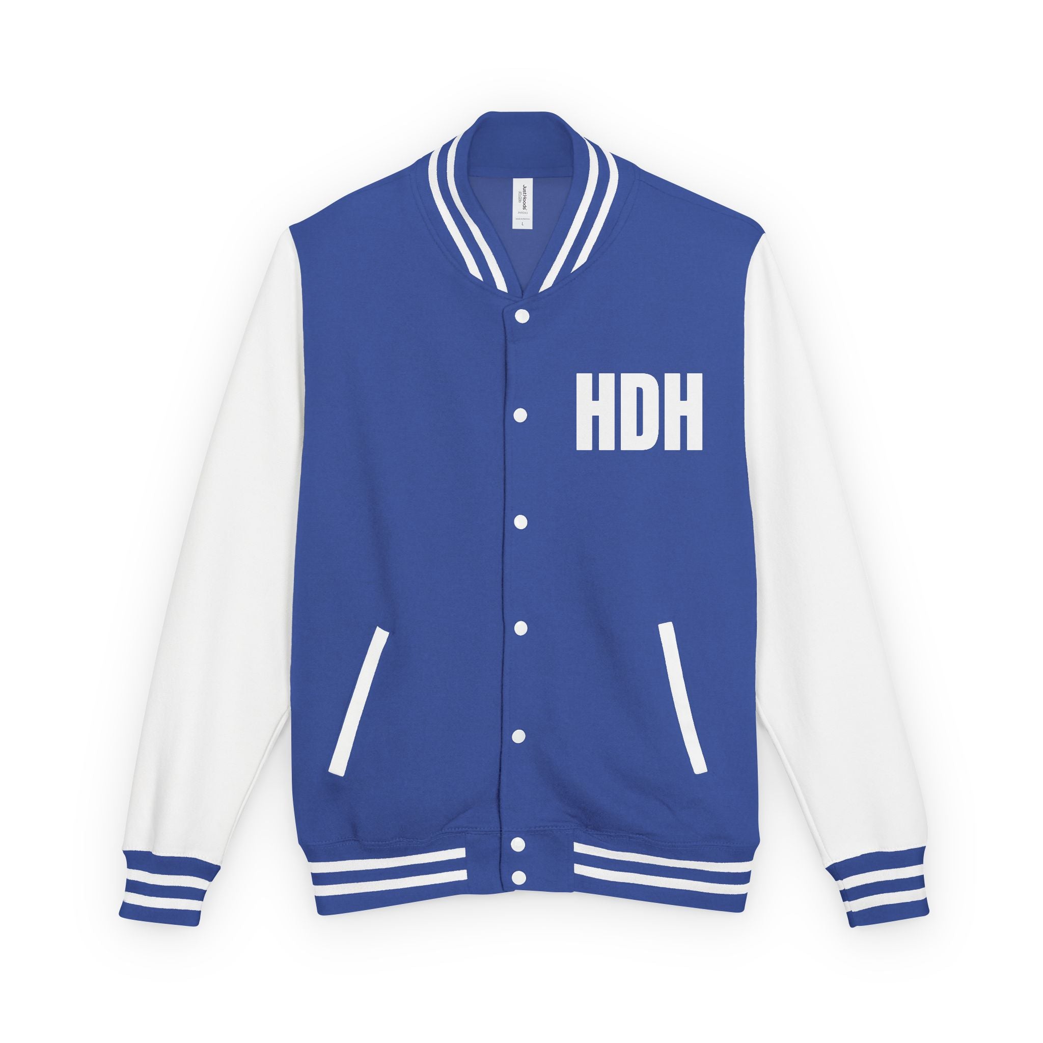 HDH Unisex Heavyweight Letterman Jacket, Stylish Team Jacket, Casual Streetwear