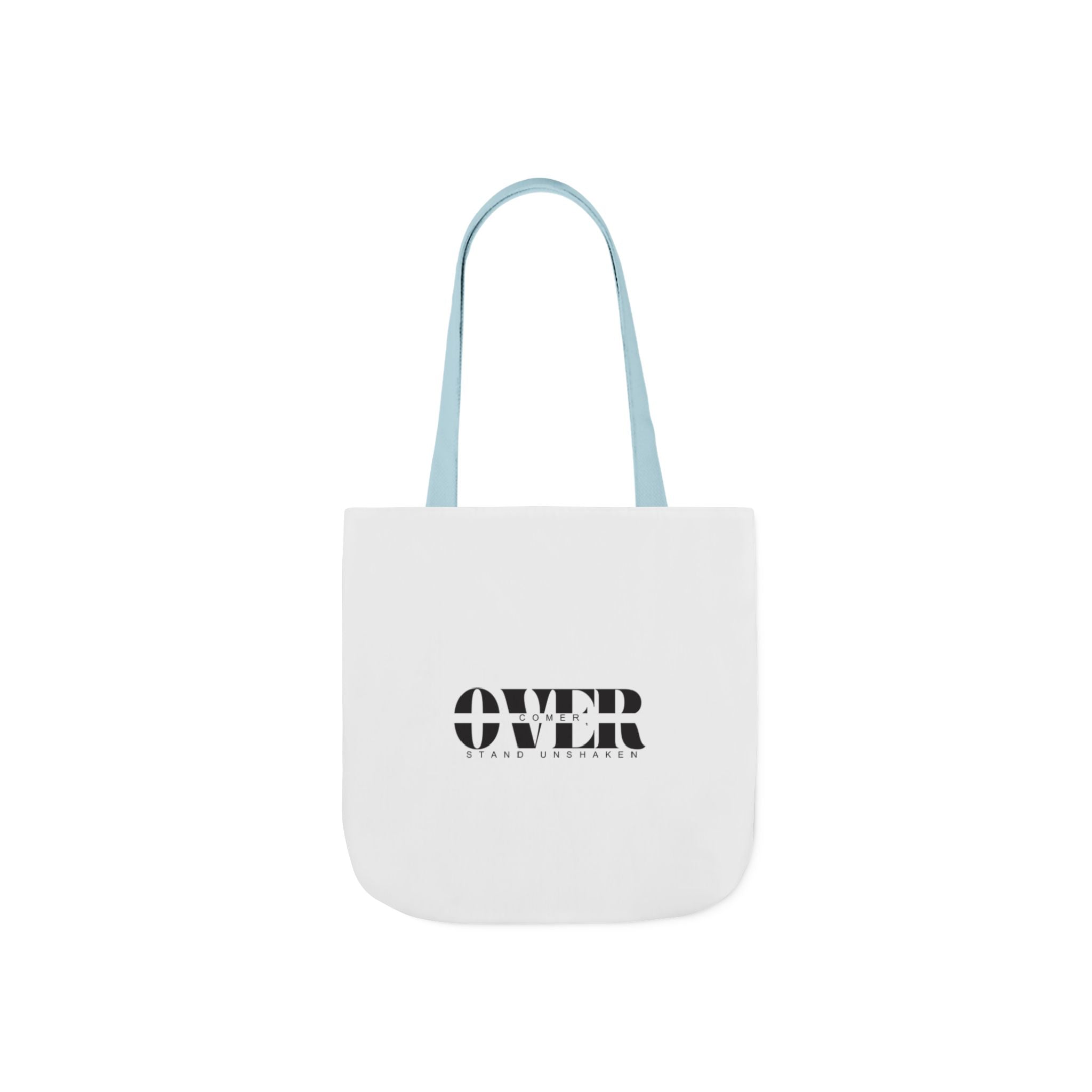 Canvas Tote — "OVER" Stencil Logo Eco Bag