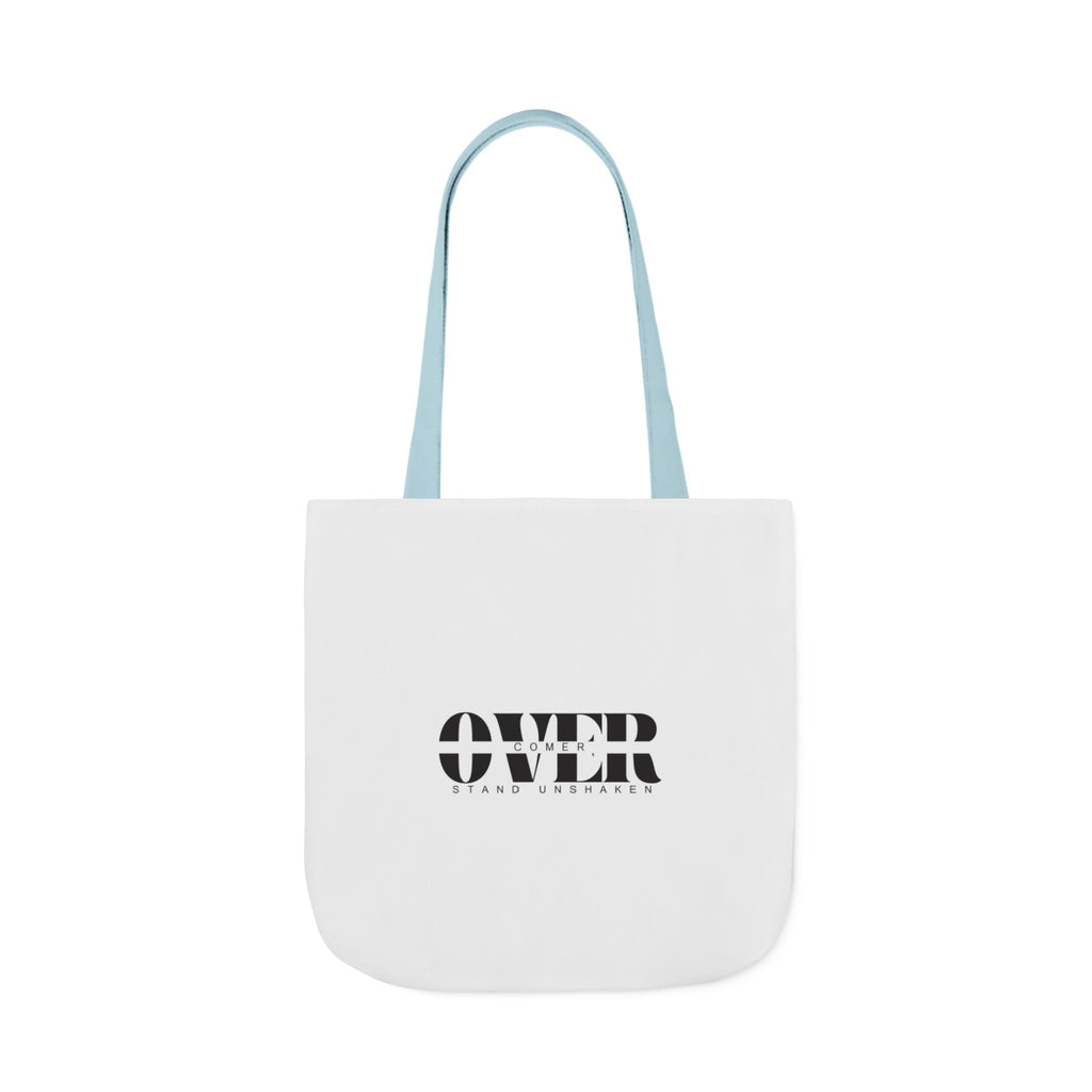 Canvas Tote — "OVER" Stencil Logo Eco Bag