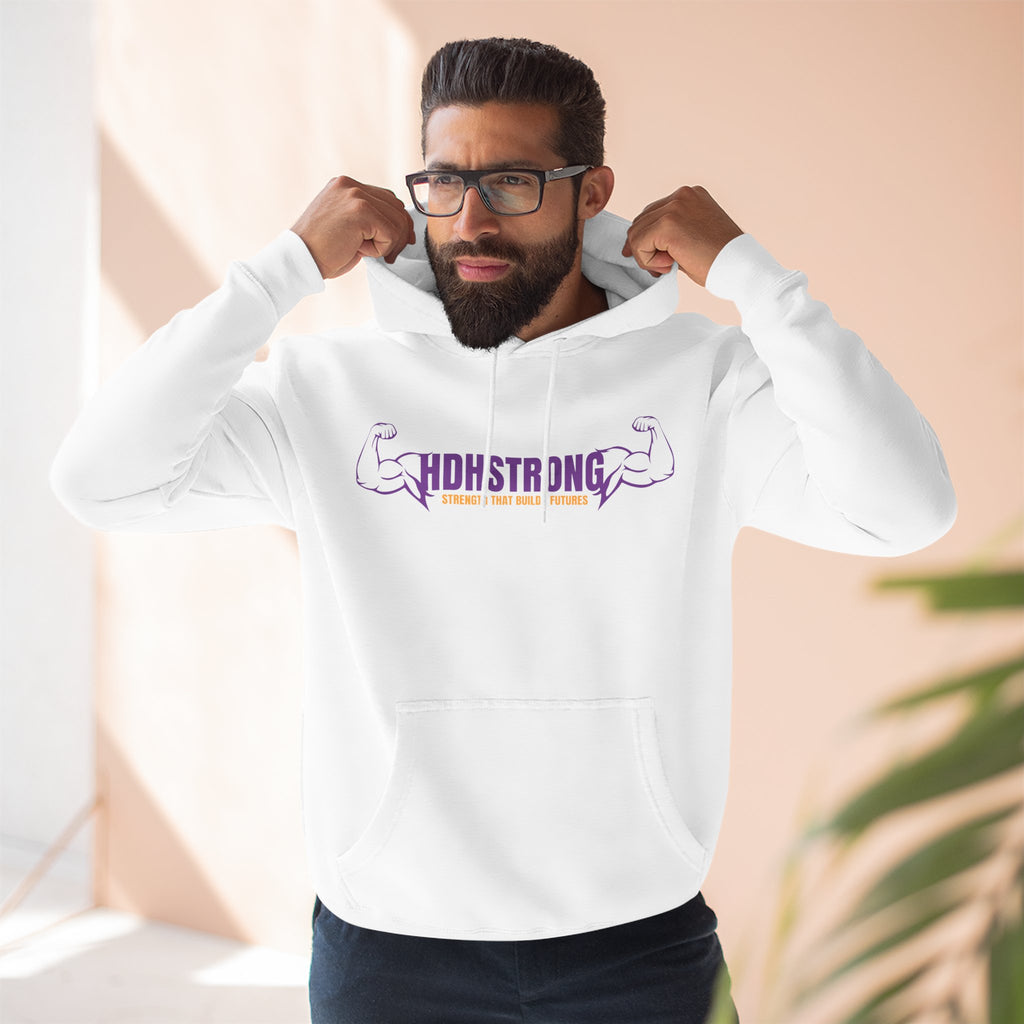 HDH Strong Hoodie — His Daughters House Support Pullover