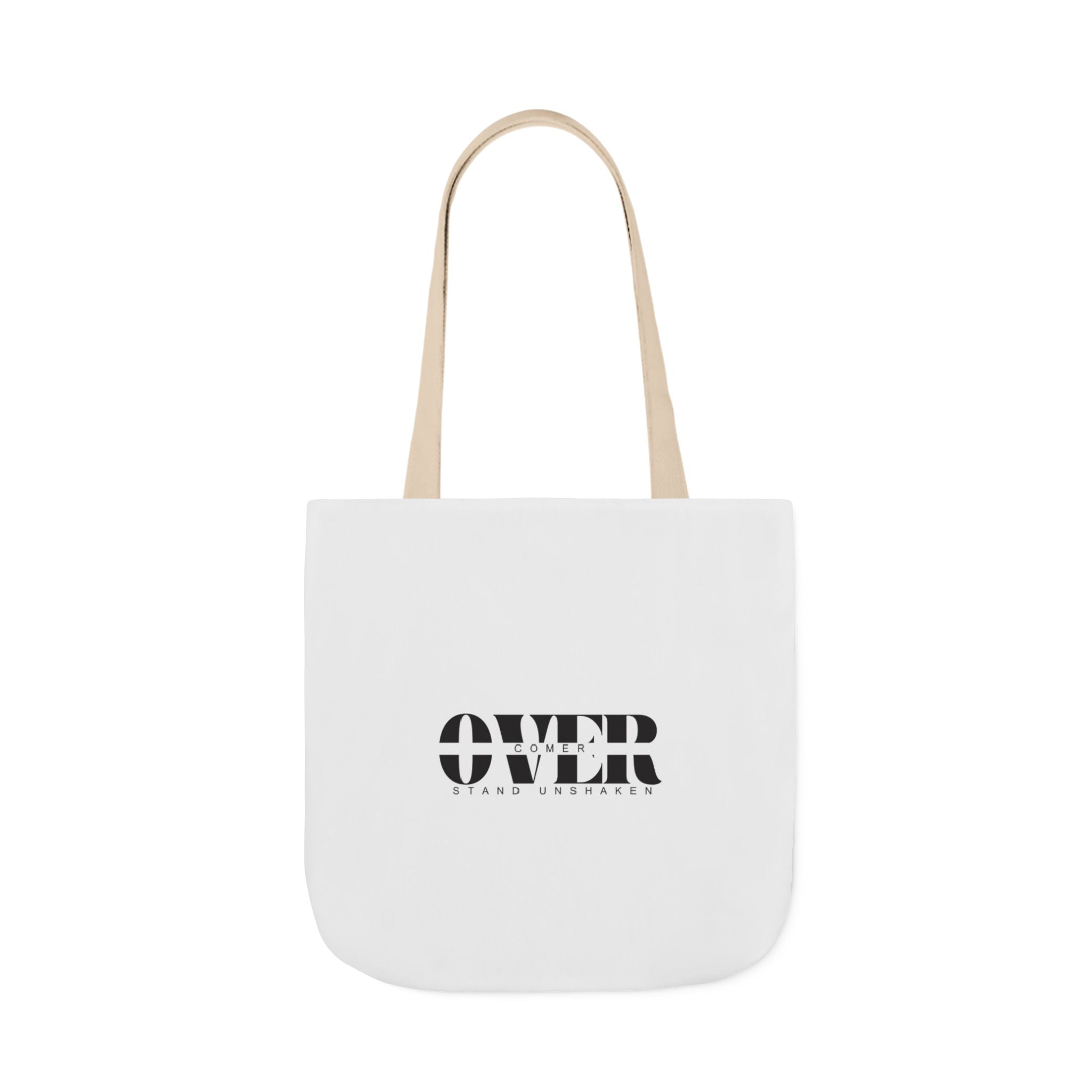 Canvas Tote — "OVER" Stencil Logo Eco Bag