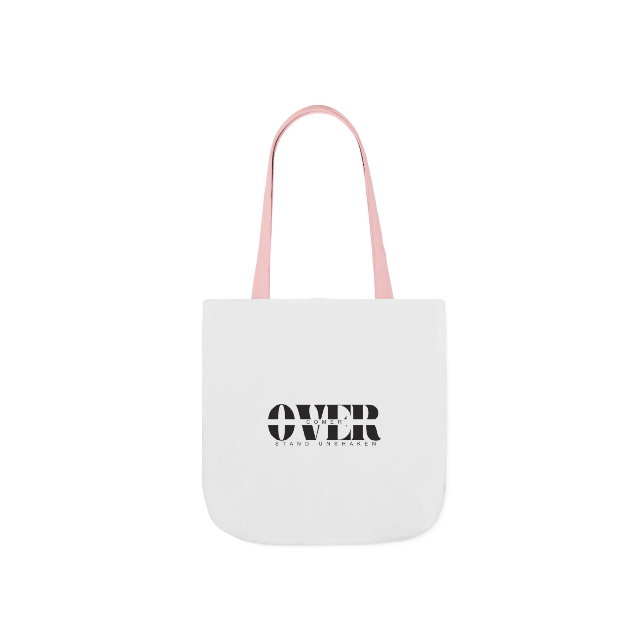 Canvas Tote — "OVER" Stencil Logo Eco Bag