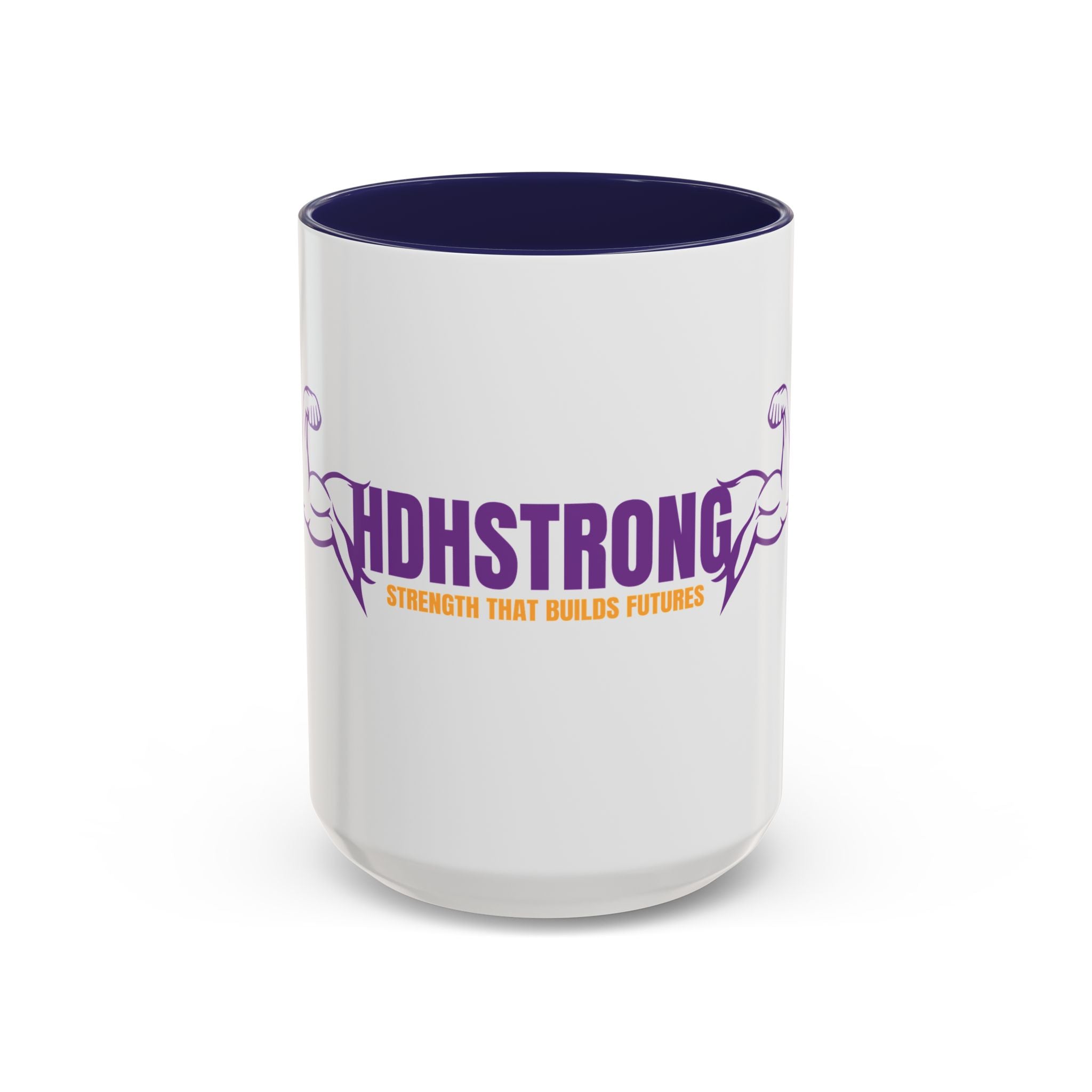 HDHSTRONG Accent Coffee Mug — Inspirational Fitness Strength Mug (11/15oz)