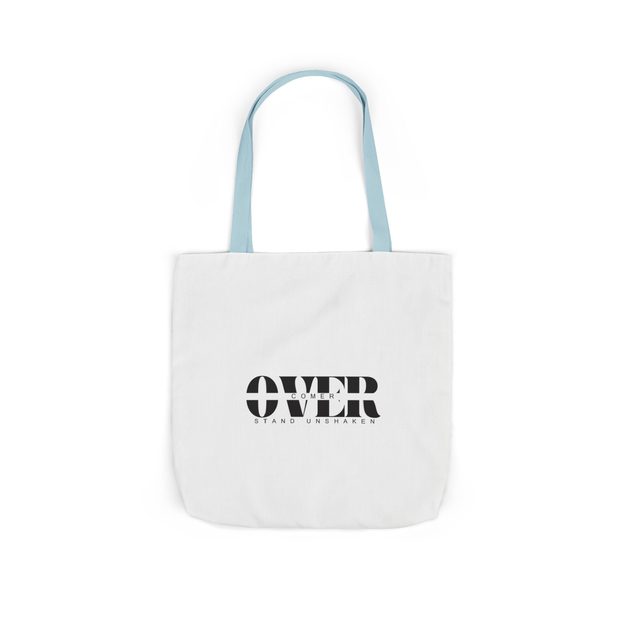 Canvas Tote — "OVER" Stencil Logo Eco Bag