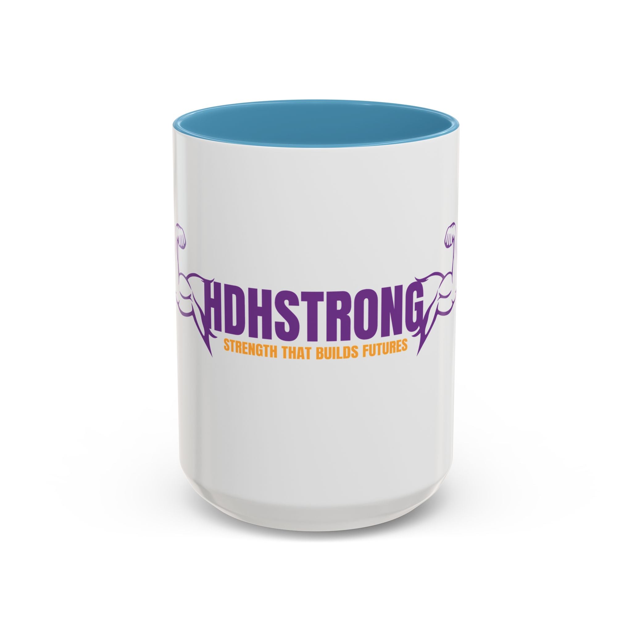 HDHSTRONG Accent Coffee Mug — Inspirational Fitness Strength Mug (11/15oz)