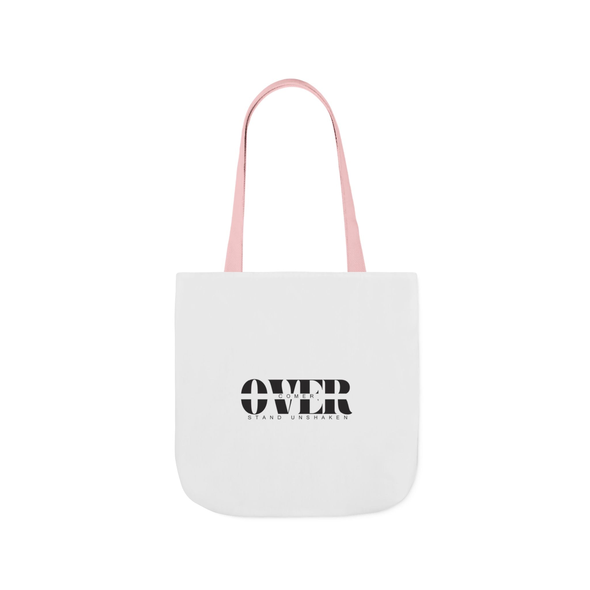 Canvas Tote — "OVER" Stencil Logo Eco Bag