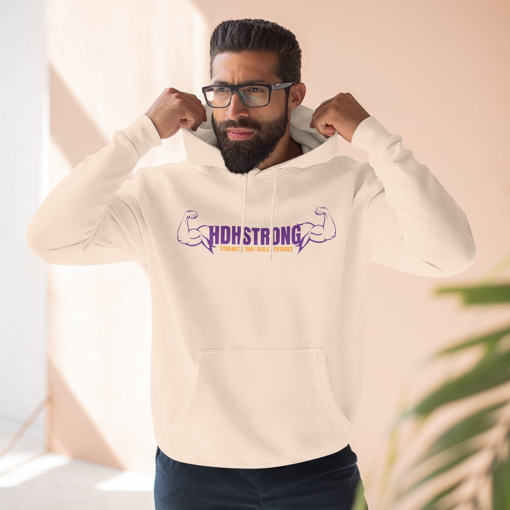 HDH Strong Hoodie — His Daughters House Support Pullover