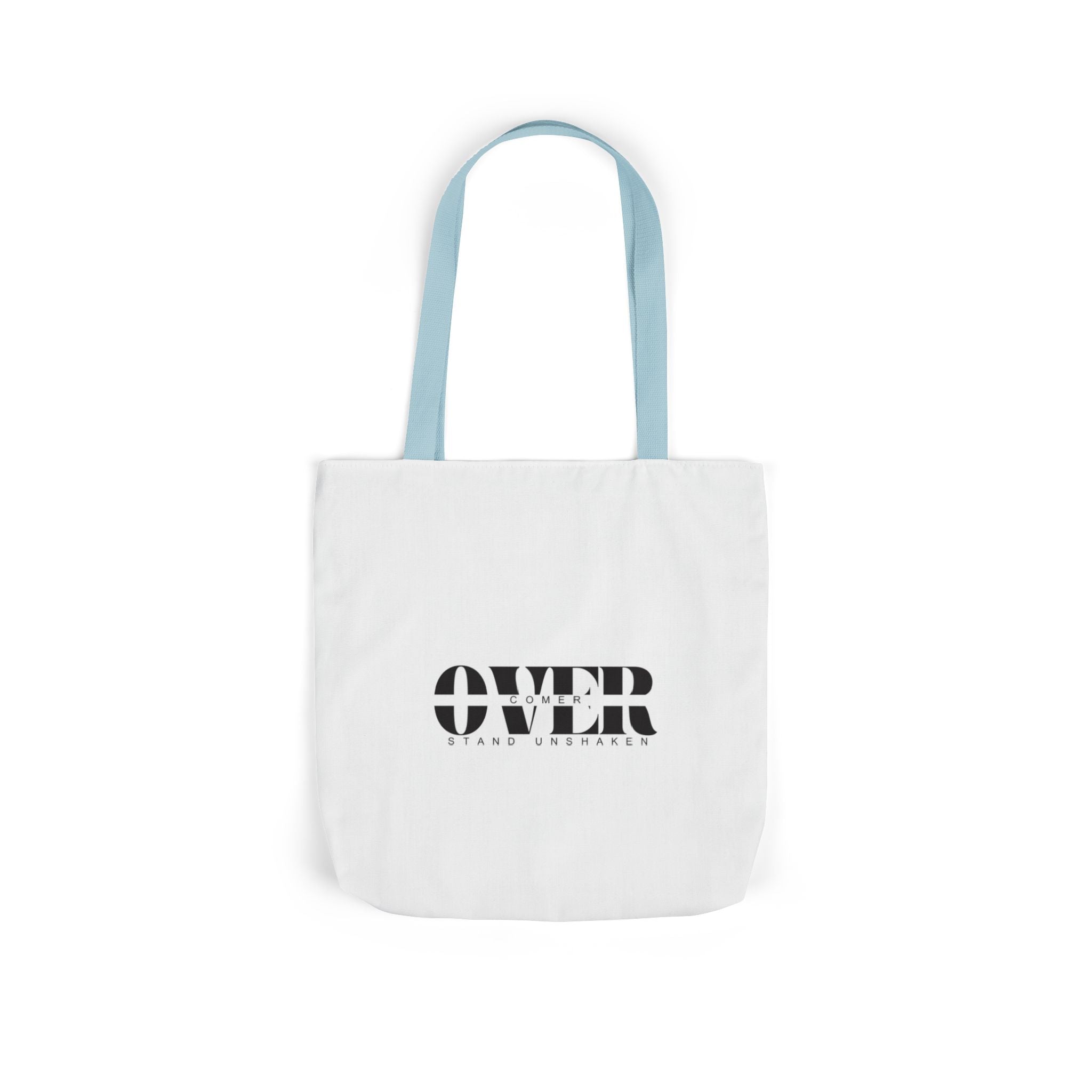 Canvas Tote — "OVER" Stencil Logo Eco Bag