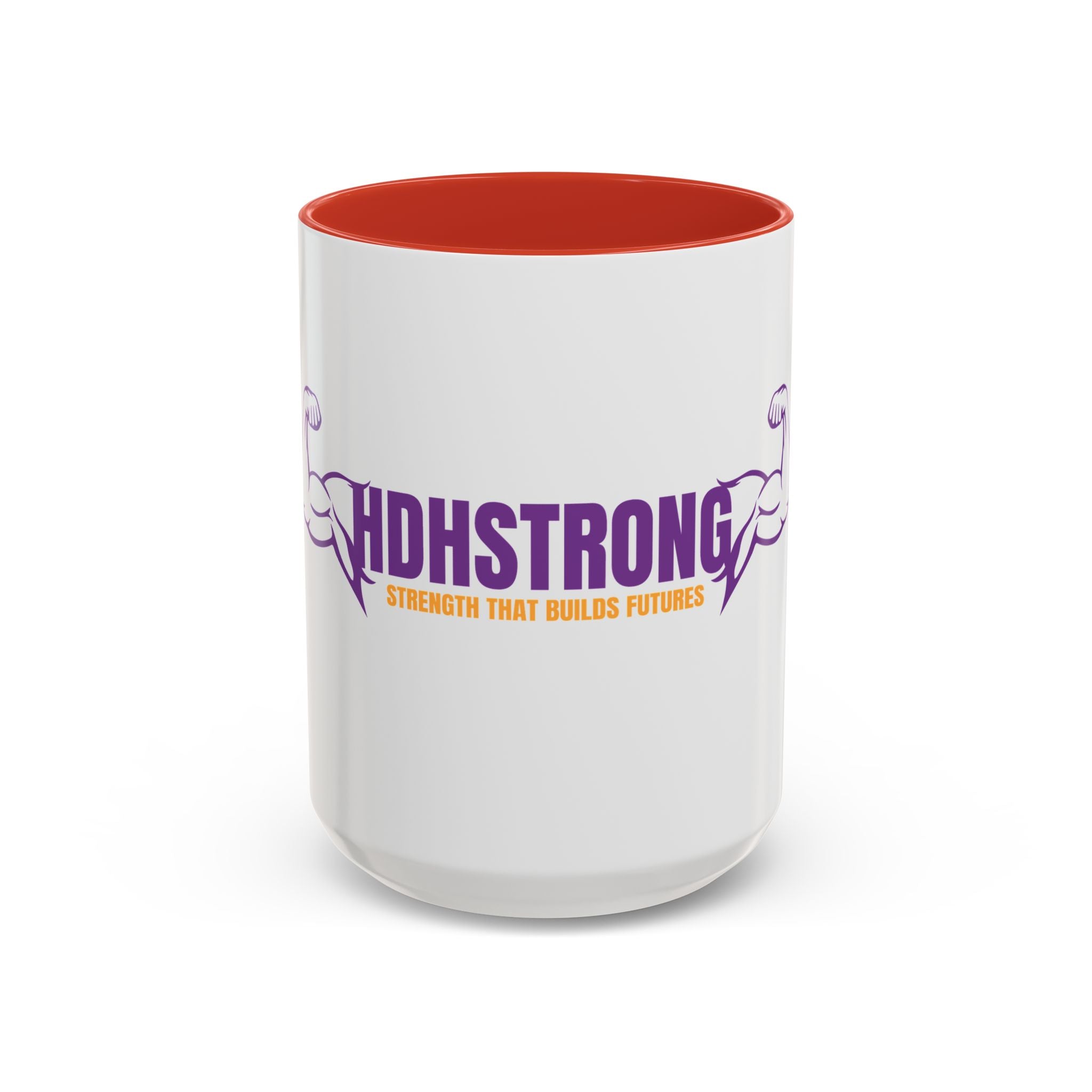 HDHSTRONG Accent Coffee Mug — Inspirational Fitness Strength Mug (11/15oz)