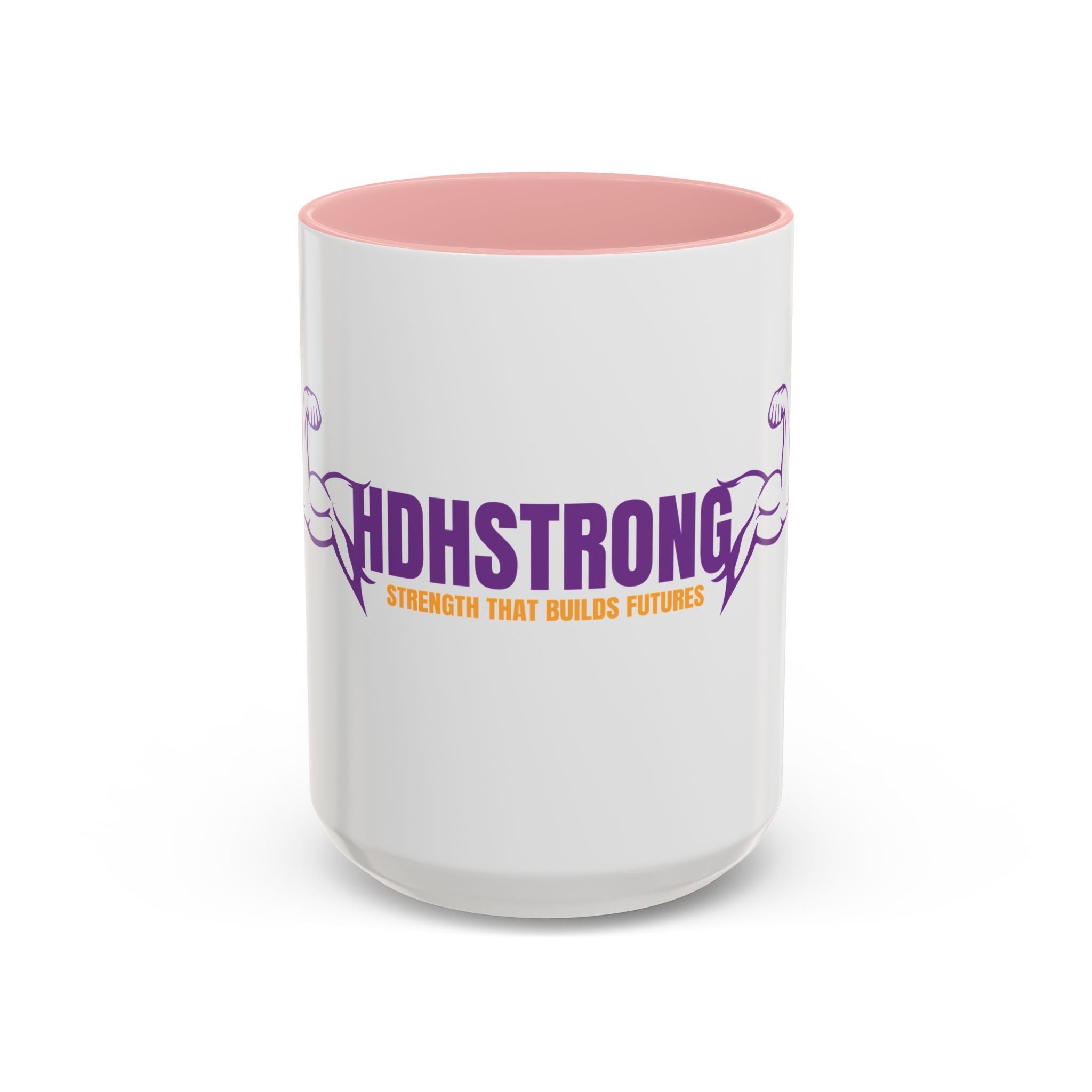 HDHSTRONG Accent Coffee Mug — Inspirational Fitness Strength Mug (11/15oz)