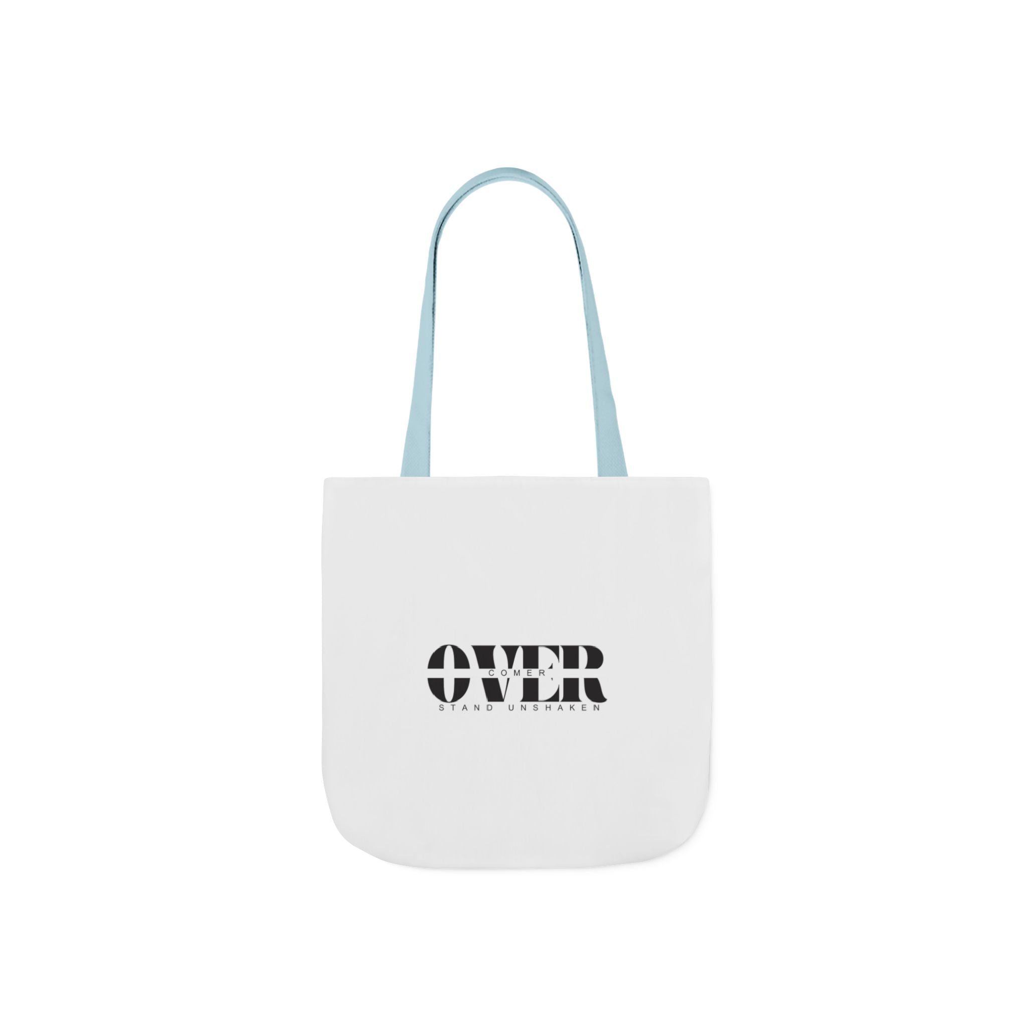 Canvas Tote — "OVER" Stencil Logo Eco Bag