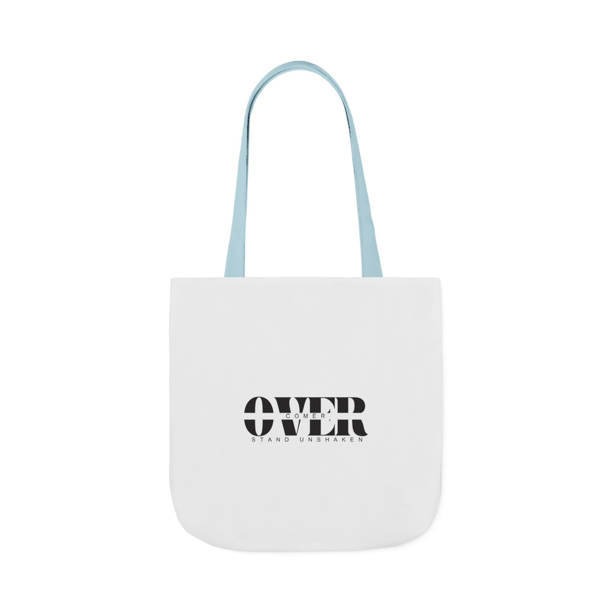 Canvas Tote — "OVER" Stencil Logo Eco Bag