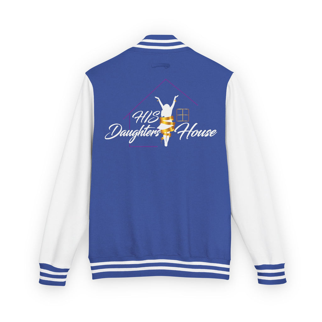 HDH Unisex Heavyweight Letterman Jacket, Stylish Team Jacket, Casual Streetwear