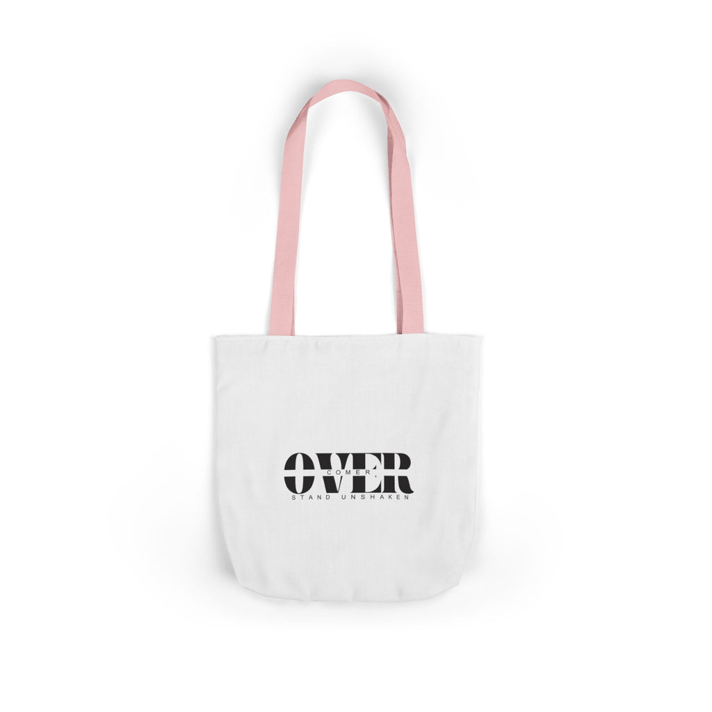 Canvas Tote — "OVER" Stencil Logo Eco Bag