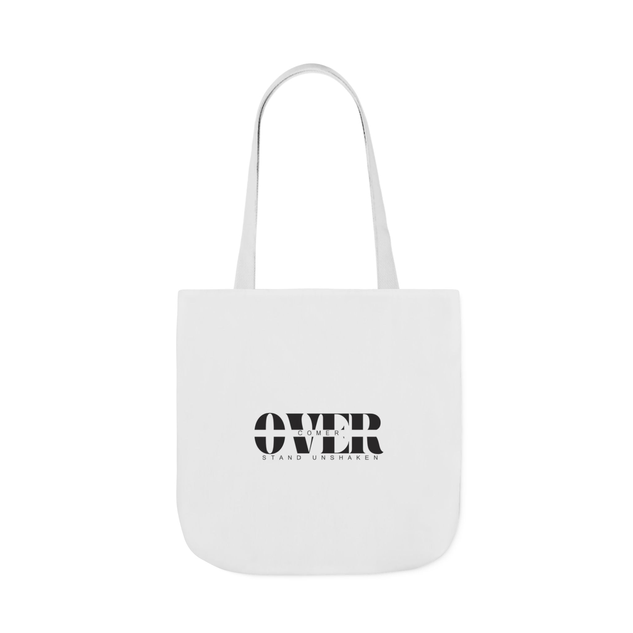 Canvas Tote — "OVER" Stencil Logo Eco Bag