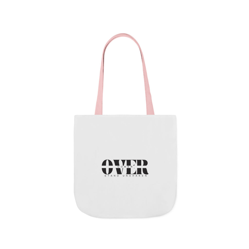 Canvas Tote — "OVER" Stencil Logo Eco Bag