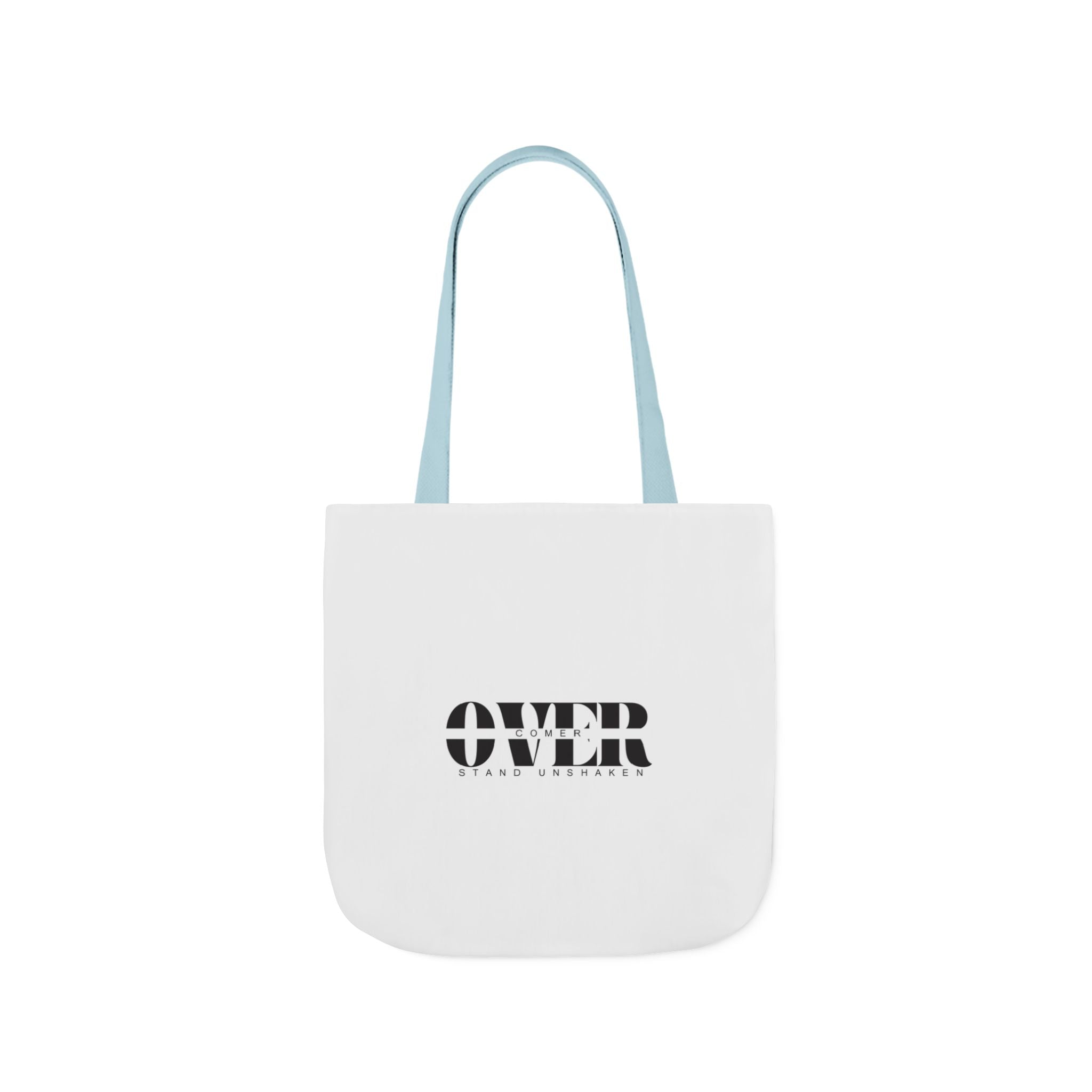 Canvas Tote — "OVER" Stencil Logo Eco Bag