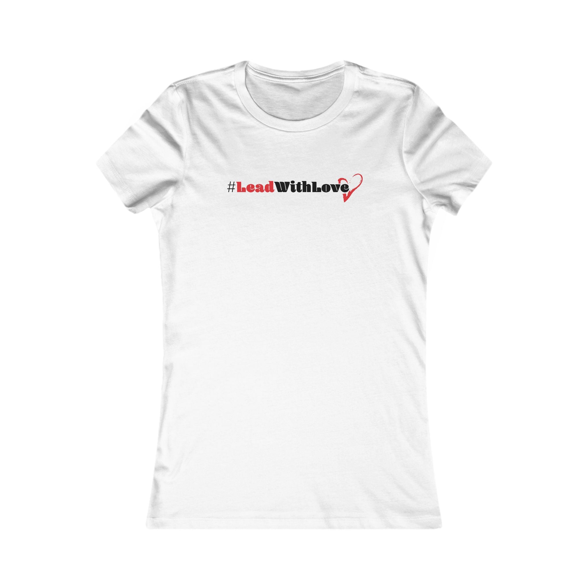 Lead With Love Tee — Women's Inspirational Heart Tee